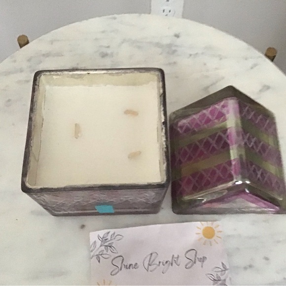 Anthropologie Candle Snowflake House New With Tag - Picture 10 of 11